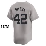 Mariano Rivera Men's New York Yankees Gray Limited Away Jersey