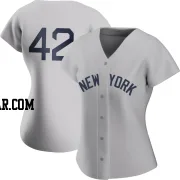 Mariano Rivera Women's New York Yankees Gray Authentic 2021 Field of Dreams Jersey