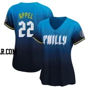 Mark Appel Women's Philadelphia Phillies Blue Limited 2024 City Connect Jersey