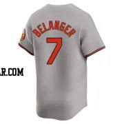 Mark Belanger Men's Baltimore Orioles Gray Limited Road Jersey