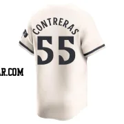 Mark Contreras Men's Minnesota Twins Cream Limited Alternate Jersey