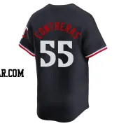 Mark Contreras Men's Minnesota Twins Navy Limited Alternate Jersey