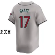 Mark Grace Men's Arizona Diamondbacks Gray Limited Away Jersey