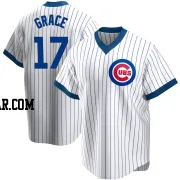 Mark Grace Men's Chicago Cubs White Replica Home Cooperstown Collection Jersey