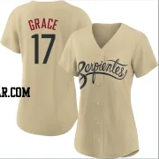 Mark Grace Women's Arizona Diamondbacks Gold Replica 2021 City Connect Cool Base Jersey