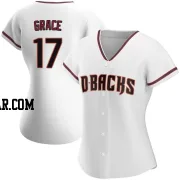 Mark Grace Women's Arizona Diamondbacks White Authentic Home Jersey