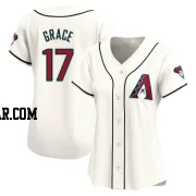 Mark Grace Women's Arizona Diamondbacks White Limited Home Jersey