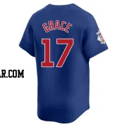 Mark Grace Youth Chicago Cubs Royal Limited Alternate Jersey