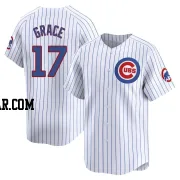 Mark Grace Youth Chicago Cubs White Limited Home Jersey