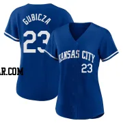 Mark Gubicza Youth Kansas City Royals Royal Replica 2022 Alternate Jersey