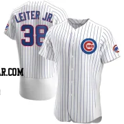 Mark Leiter Jr. Men's Chicago Cubs White Authentic Home Jersey