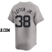 Mark Leiter Jr. Men's New York Yankees Gray Limited Away Jersey