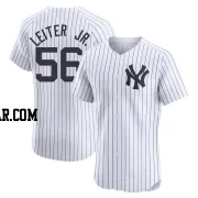 Mark Leiter Jr. Men's New York Yankees White Elite Home Jersey