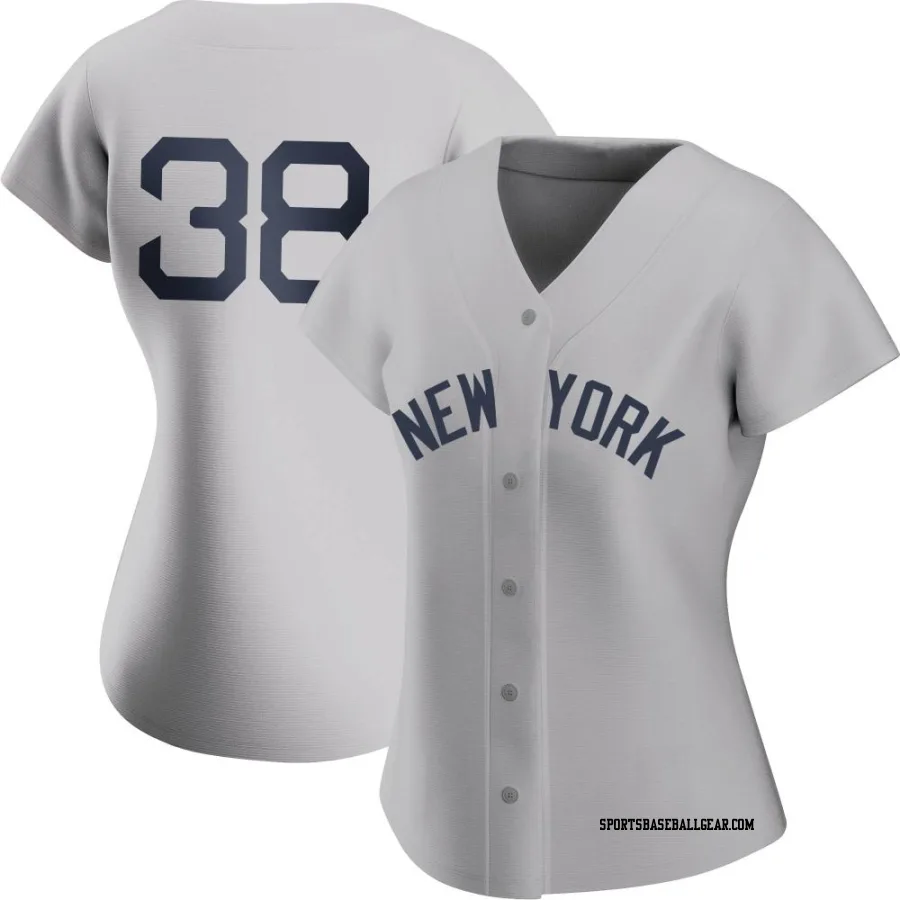 Mark Leiter Jr. Women's New York Yankees Gray Replica 2021 Field of Dreams Jersey