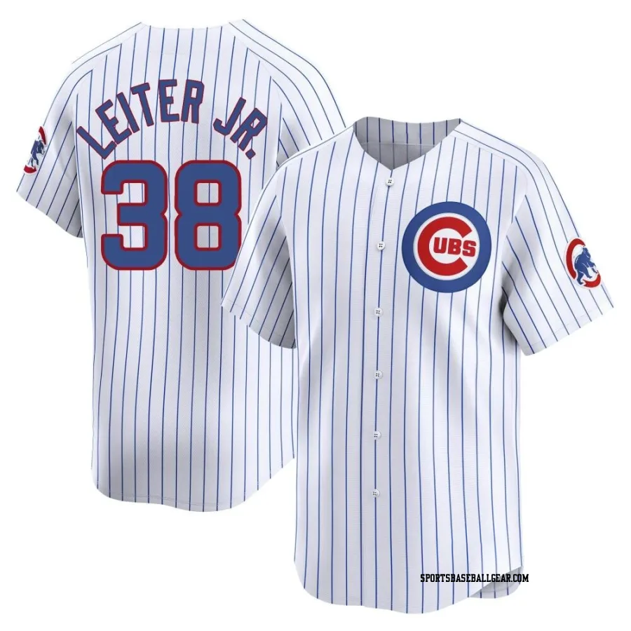 Mark Leiter Jr. Youth Chicago Cubs White Limited Home Jersey