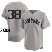 Mark Leiter Jr. Youth New York Yankees Gray Limited Away 2nd Jersey