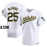 Mark McGwire Youth Oakland Athletics White Limited Home Jersey