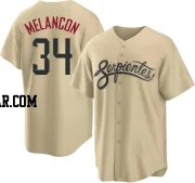 Mark Melancon Men's Arizona Diamondbacks Gold Replica 2021 City Connect Cool Base Jersey