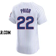 Mark Prior Men's Chicago Cubs White Elite Home Jersey