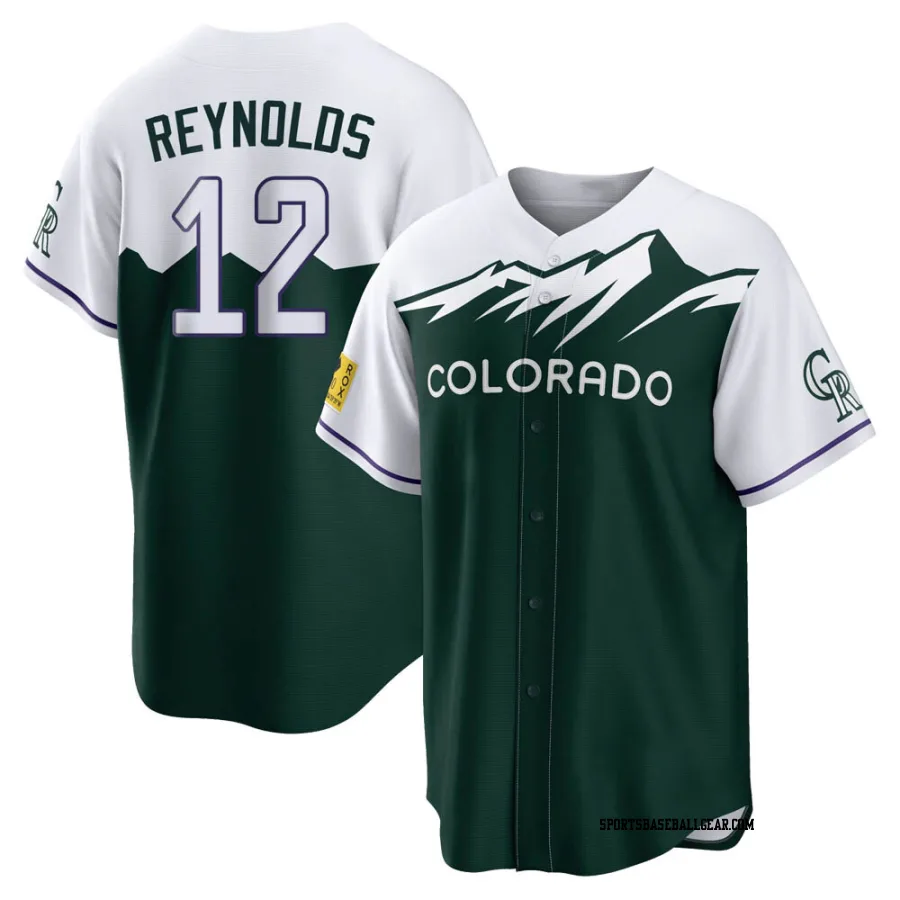 Mark Reynolds Men's Colorado Rockies Green Replica 2022 City Connect Jersey