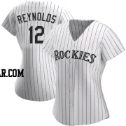 Mark Reynolds Women's Colorado Rockies White Authentic Home Jersey