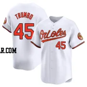 Mark Trumbo Men's Baltimore Orioles White Limited Home Jersey