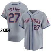 Mark Vientos Men's New York Mets Gray Limited Away Jersey