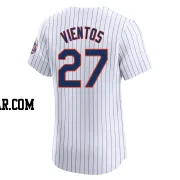 Mark Vientos Men's New York Mets White Elite Home Jersey