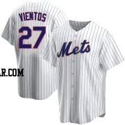 Mark Vientos Men's New York Mets White Replica Home Jersey