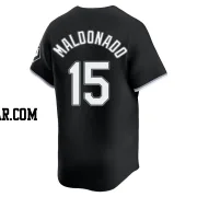 Martin Maldonado Men's Chicago White Sox Black Limited Alternate Jersey