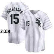 Martin Maldonado Men's Chicago White Sox White Limited Home Jersey