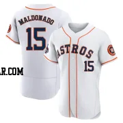 Martin Maldonado Men's Houston Astros White Authentic 2022 World Series Champions Home Jersey