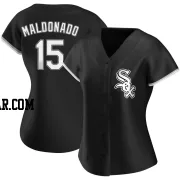 Martin Maldonado Women's Chicago White Sox Black Authentic Alternate Jersey