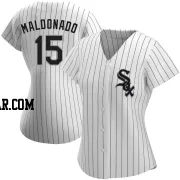 Martin Maldonado Women's Chicago White Sox White Authentic Home Jersey