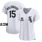 Martin Maldonado Women's Chicago White Sox White Limited Home Jersey