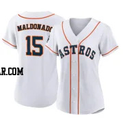 Martin Maldonado Women's Houston Astros White Authentic 2022 World Series Home Jersey