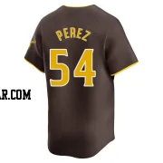 Martin Perez Men's San Diego Padres Brown Limited Away Jersey