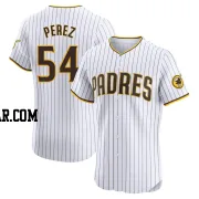 Martin Perez Men's San Diego Padres White Elite Home Jersey