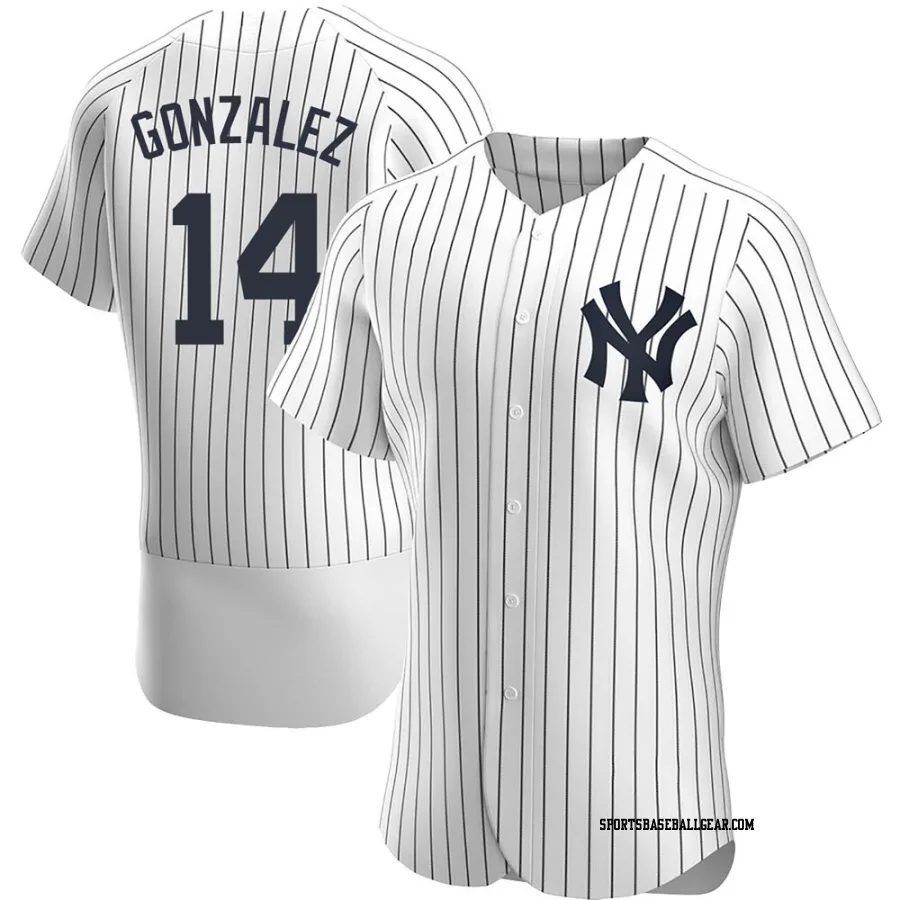 Marwin Gonzalez Men's New York Yankees White Authentic Home Jersey