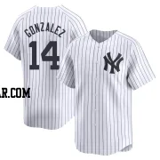 Marwin Gonzalez Youth New York Yankees White Limited Yankee Home Jersey