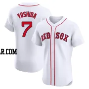 Masataka Yoshida Men's Boston Red Sox White Elite Home Jersey