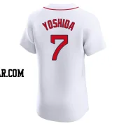 Masataka Yoshida Men's Boston Red Sox White Elite Home Jersey