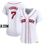 Masataka Yoshida Women's Boston Red Sox White Limited Home Jersey