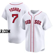 Masataka Yoshida Youth Boston Red Sox White Limited Home Jersey