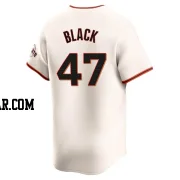 Mason Black Men's San Francisco Giants Cream Elite Home Jersey