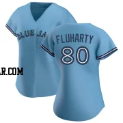 Mason Fluharty Women's Toronto Blue Jays Blue Authentic Jersey