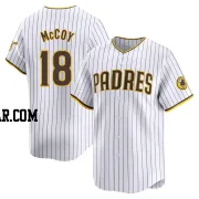 Mason McCoy Men's San Diego Padres White Limited Home Jersey