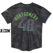 Mason Montgomery Toddler Tampa Bay Rays Charcoal Limited 2024 City Connect Jersey