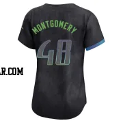 Mason Montgomery Women's Tampa Bay Rays Charcoal Limited 2024 City Connect Jersey