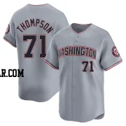 Mason Thompson Youth Washington Nationals Gray Limited Road Jersey